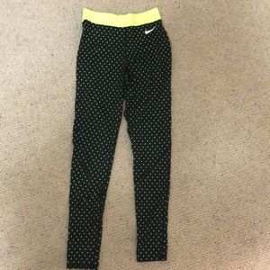 Nike polka dot leggings